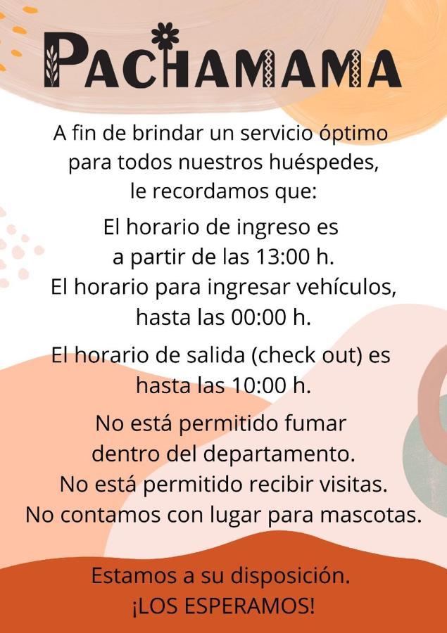 Departamentos Pachamama Leilighet Tunuyán Eksteriør bilde